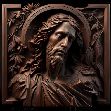 3D model st jesus (STL)